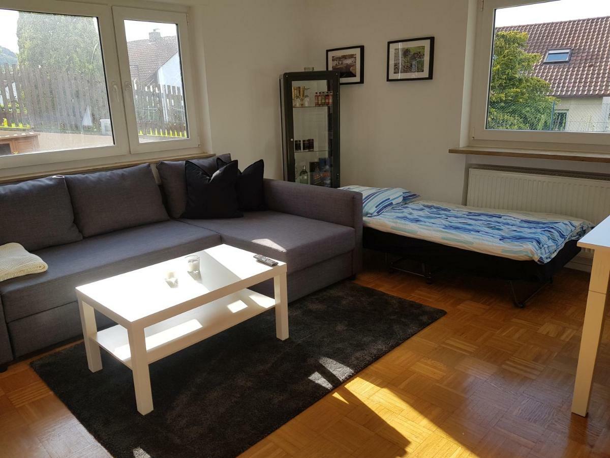 Ferien In Neuffen - Ferienwohnung Plaue Ngoại thất bức ảnh